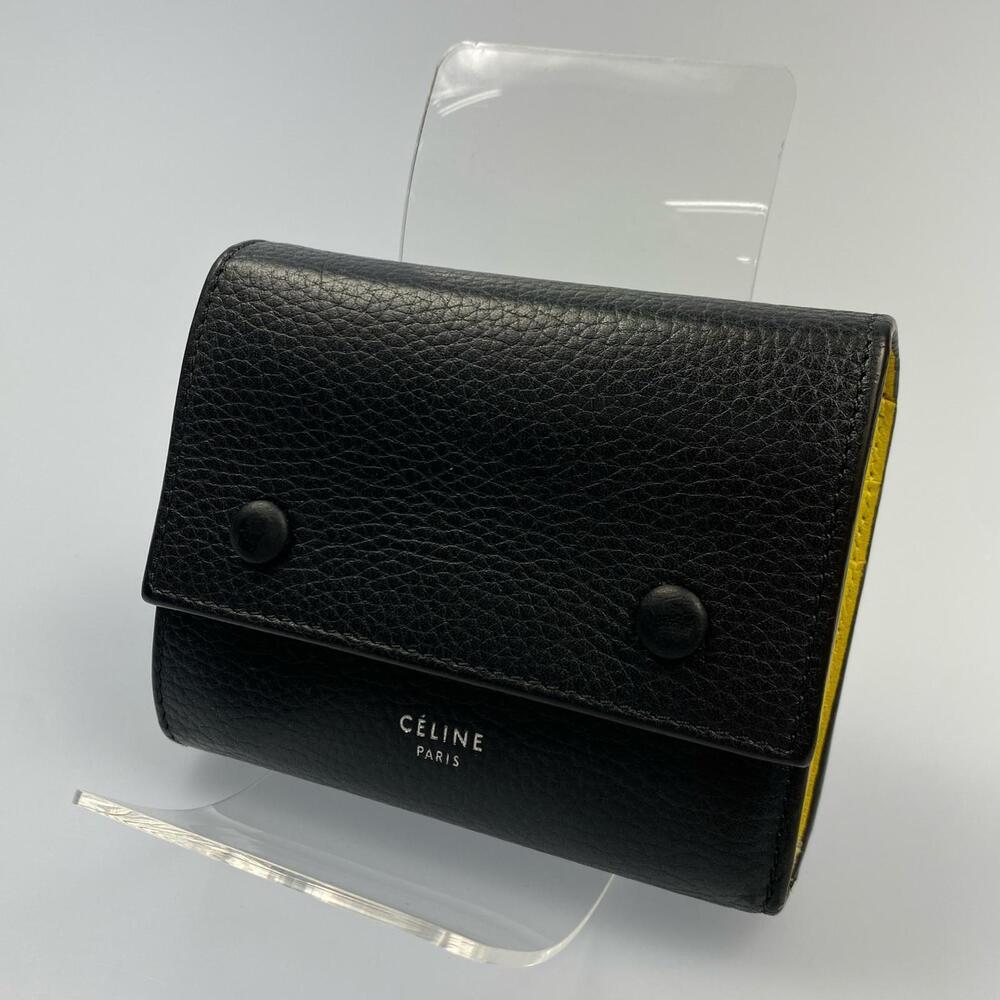 Celine Folded Multifunction Tri fold Wallet